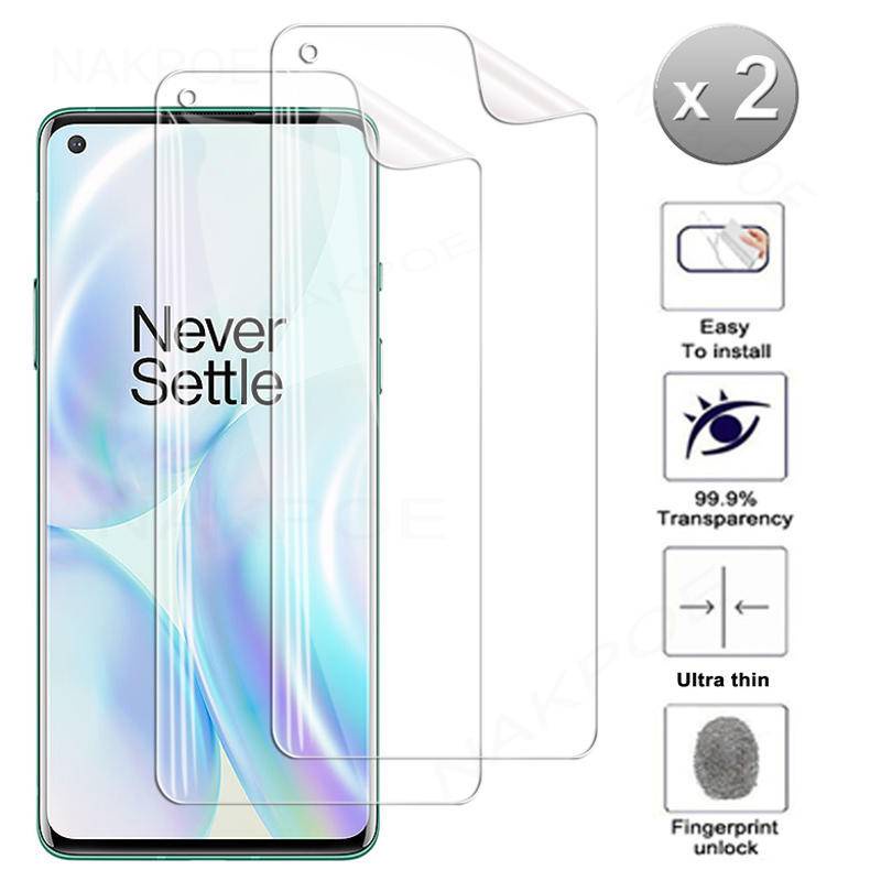 2pcs Hydrogel Film Untuk Oneplus 77t 8 8T 9 9T 9E 9RT 10 Pro Lite Pelindung Layar Untuk Oneplus Nord 2 N10 N20 N100 N200 Soft Film Pelindung