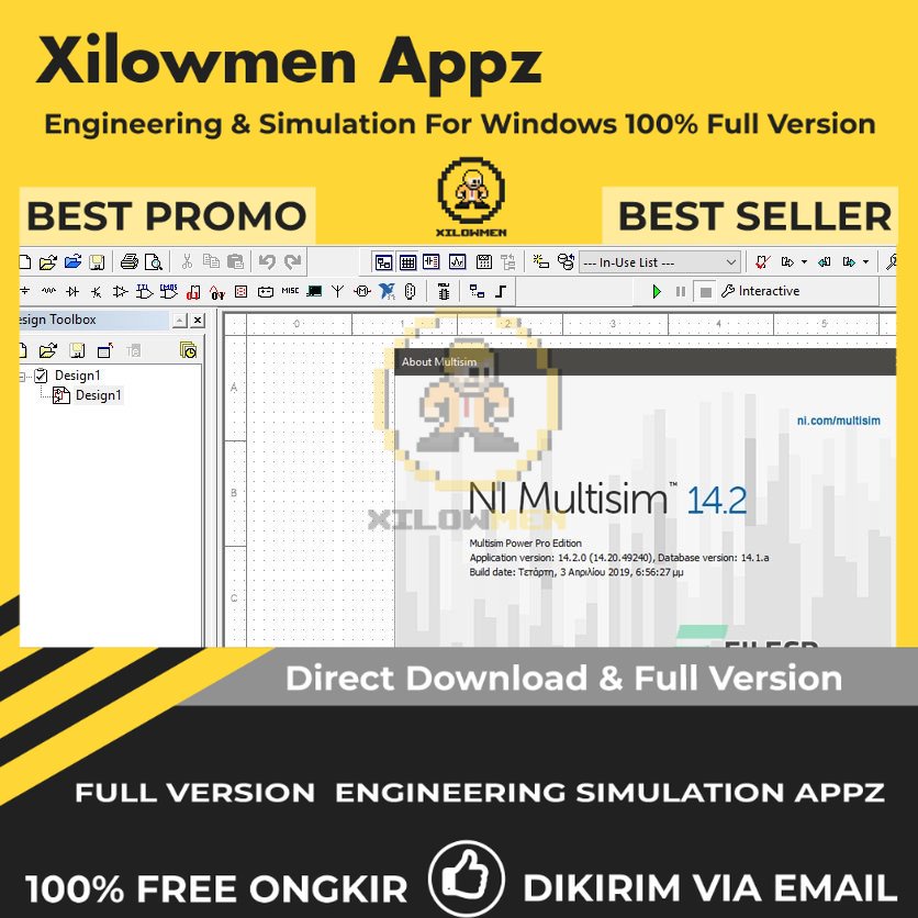 [Full Version] Multisim Pro Engineering Software Lifetime Win OS