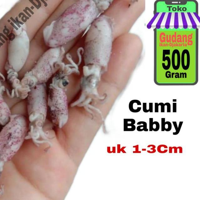 

◌ Ikan asin babby cumi netto-500gram ◄