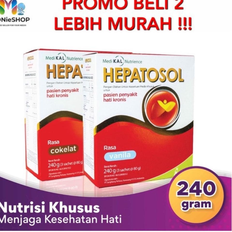 

☇ HEPATOSOL VANILA COKLAT ➹