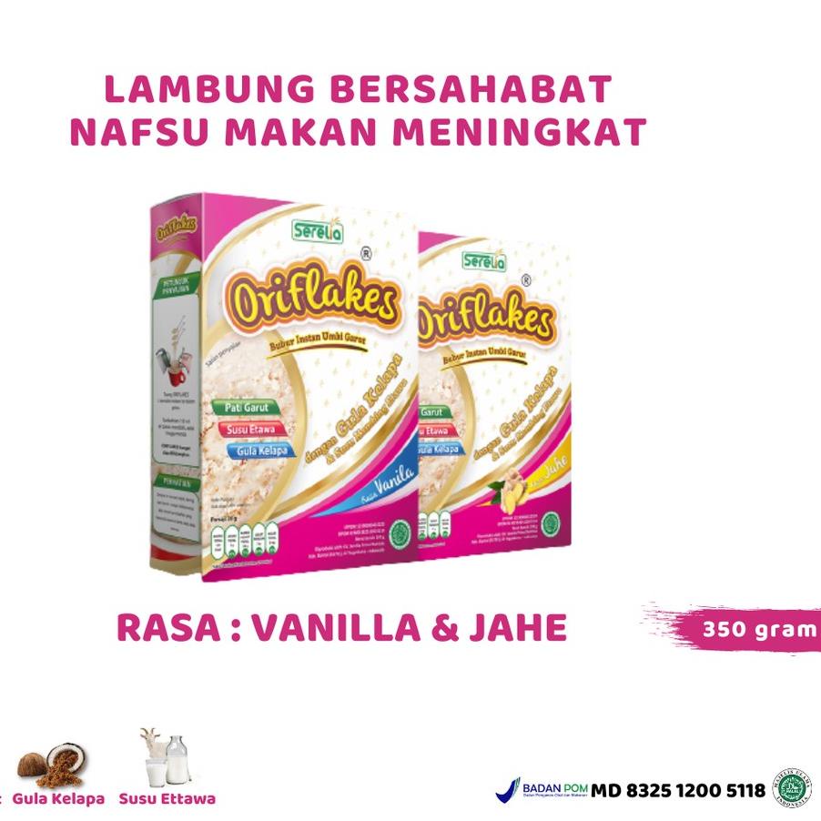 

✮ Oriflakes sereal umbi garut asam lambung susu oriflakes gastro maag gerd 350 gram bubur oriflakes umbi garut ♗