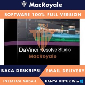 [Full Version] Blackmagic Design DaVinci Resolve Studio Lifetime Garansi