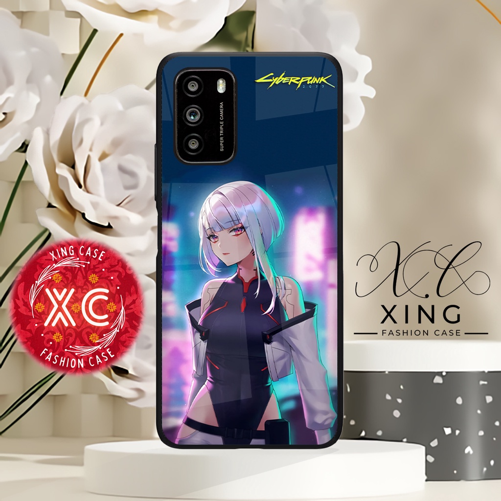 |EZ09| XING CASE GLOSSY XIAOMI REDMI 9T RNOTE 10 POCO M3 PRO 4G 5G  KILAU EFEK KACA | REQUEST CASE H