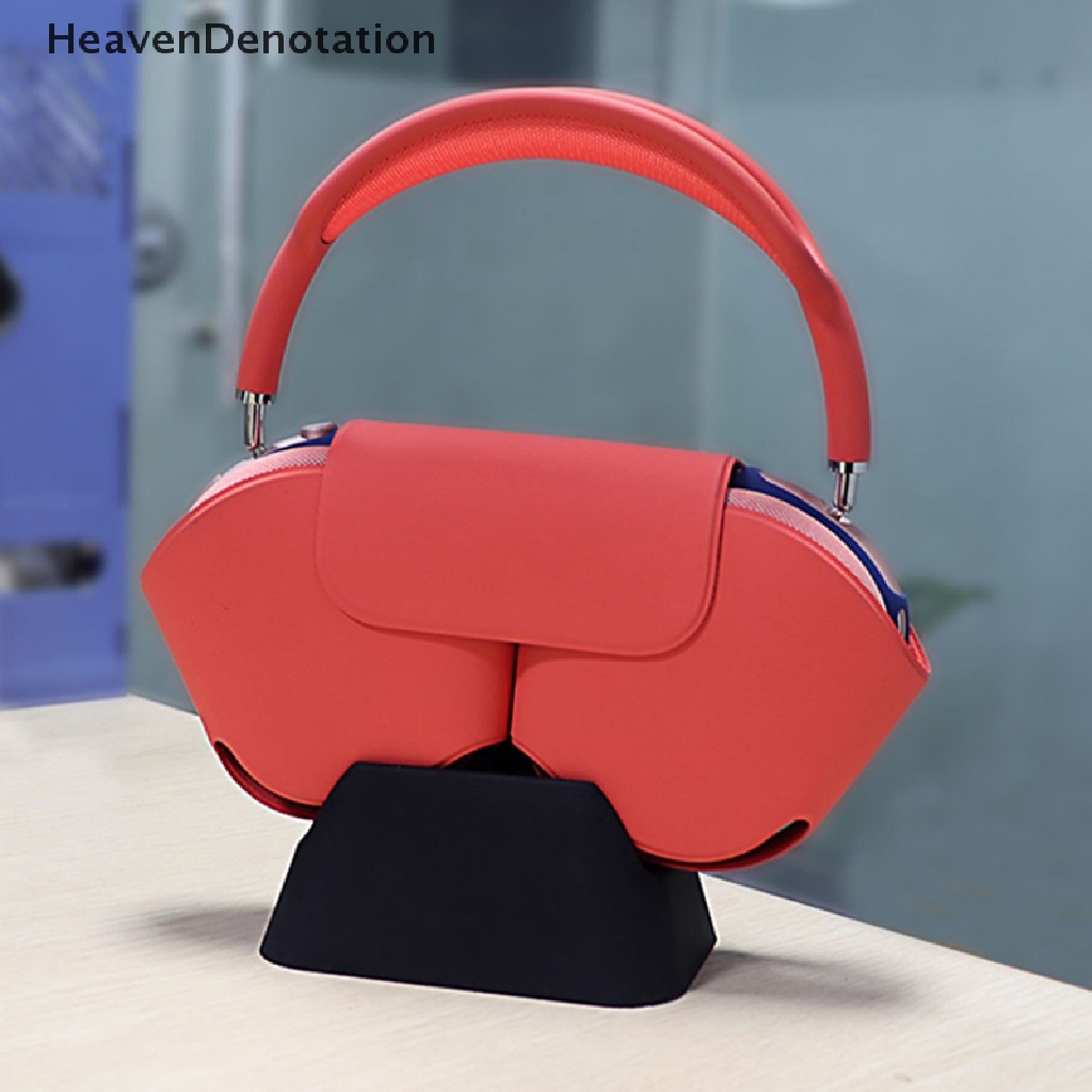 [HeavenDenotation] Headphone Stand Silicone Base Untuk Stabil Headset Holder Vertical Display Stand Support Dengan Bukaan Kabel HDV