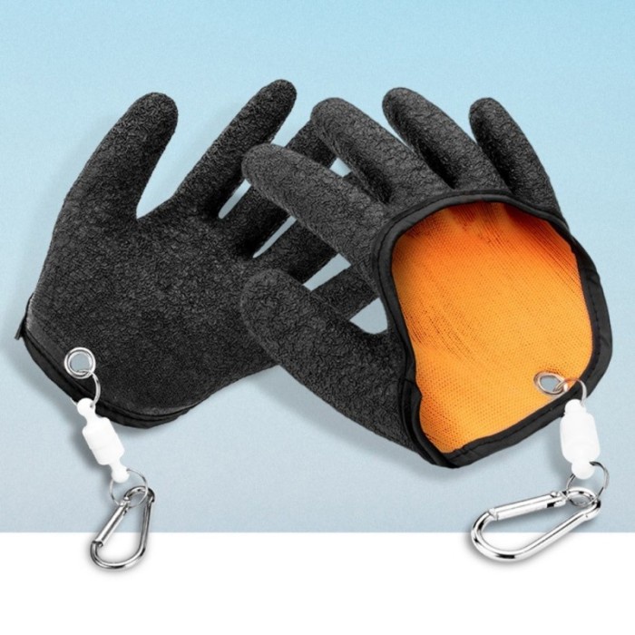 FMFIT Sarung Tangan Fishing Catching Gloves Non-Slip Fisherman Protect Hand