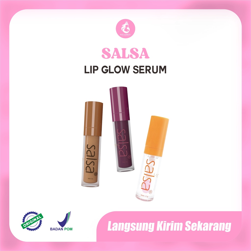 SALSA LIP GLOW SERUM | Lipglow Lippie Serum Bibir 3gr