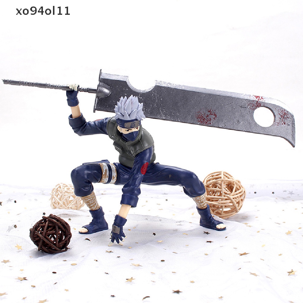 Xo Anime Naruto Hatake Kakashi Figure Aksesoris Action Figure Model Mainan Boneka OL