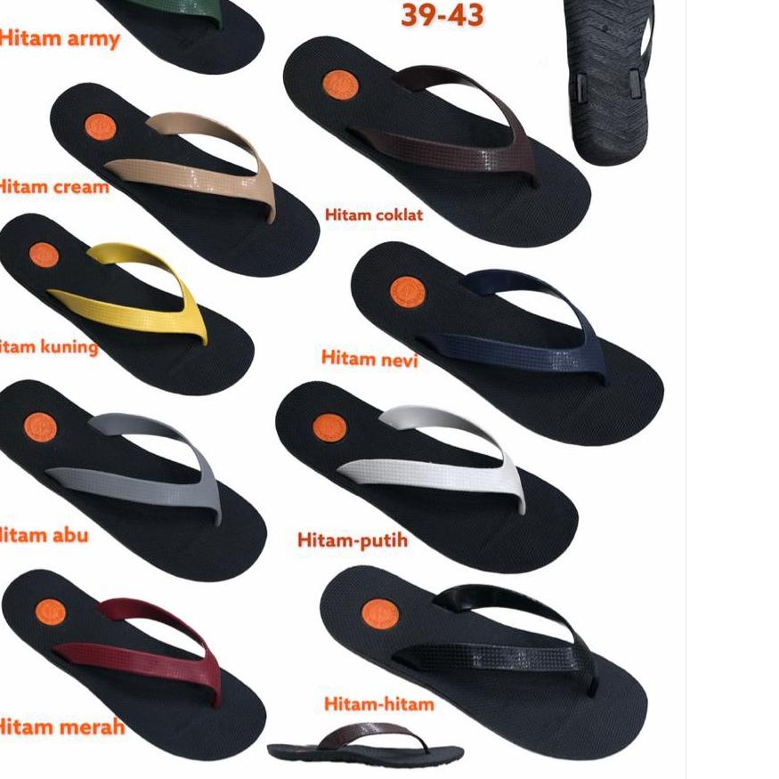 ♛ Sandal Jepit Pria ziquen_sandal keren ☼