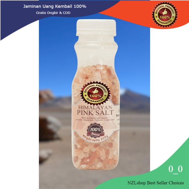 

Garam Himalaya 250 gr Premium Salt Original Product of Pakistan Kasar