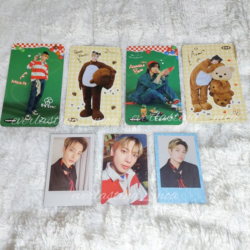 SHARING DECO KIT TXT TAEHYUN SET BEOMGYU DECO CARD