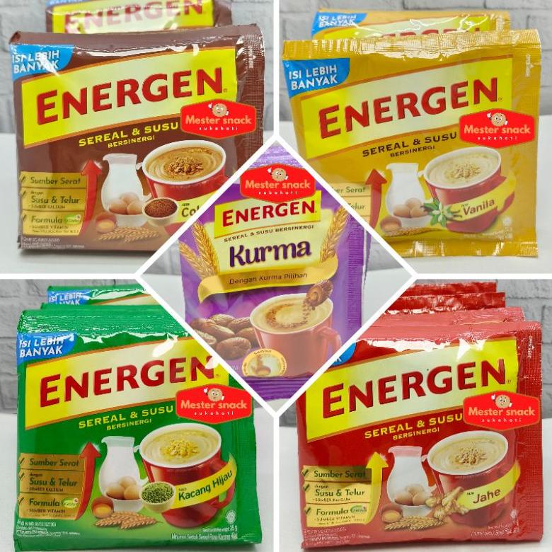 

HARGA HEBOH Energen Sereal (1 renceng isi 10 sachet) Terbaik