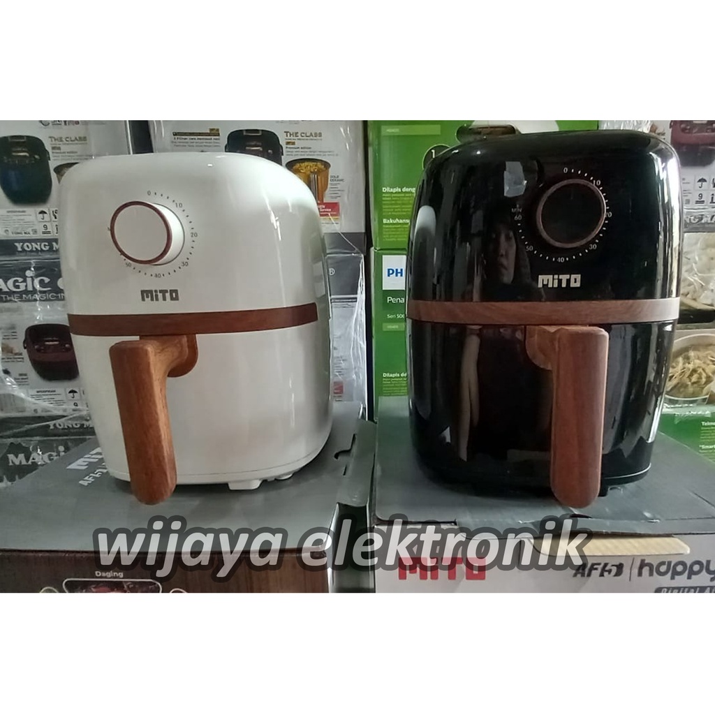 Mito Air Fryer 4L AF5 AF 5 AF-5 Happy Fry Mito Wood Series Menggoreng tanpa Minyak