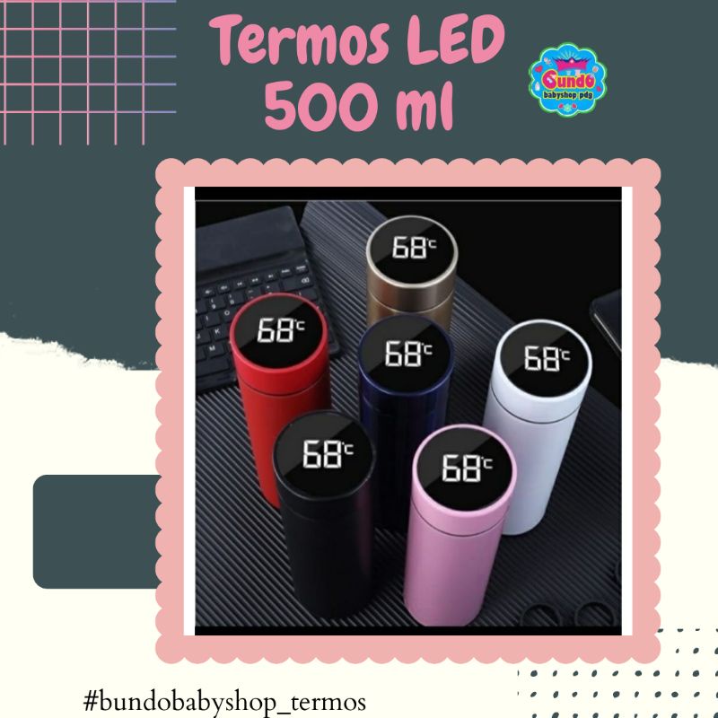 Termos LED 500 ml
