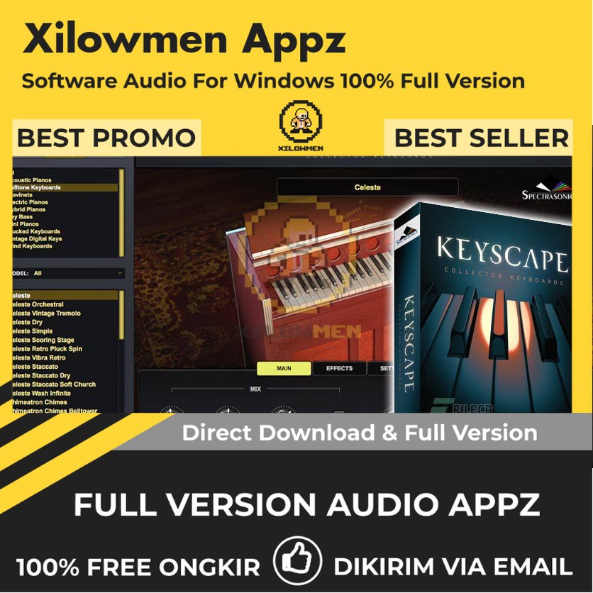 [Full Version] Spectrasonics Keyscape - Plugin Piano Virtual dengan Suara yang Sangat Akurat dan Detail