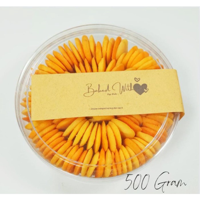 

KUE KERING LIDAH KUCING - BULAT 500 GR