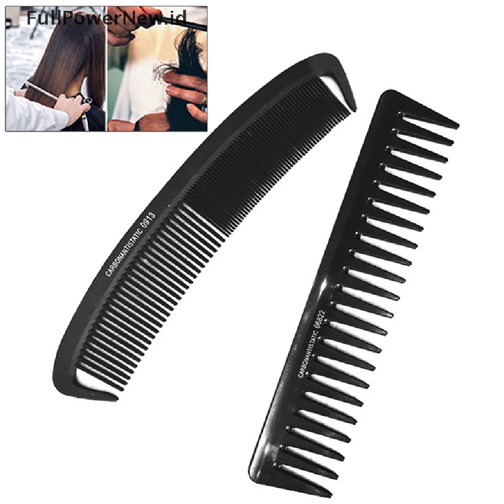 Power Gigi Besar Tahan Panas Gigi Lebar Besar Sisir Detangling Hairdressing Comb ID