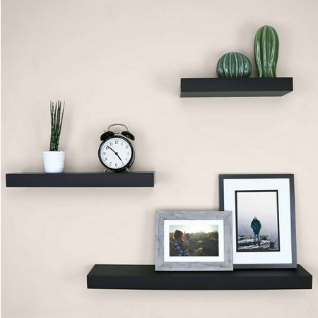 ONLYONE Ambalan Dinding Set Isi 3 Floating Shelf Tempel Tembok / 1 SET ISI 3PCS Rak Ambalan Dinding Ukuran 40 30 20 / Rak Ambalan Minimalis Dekorasi Rumah