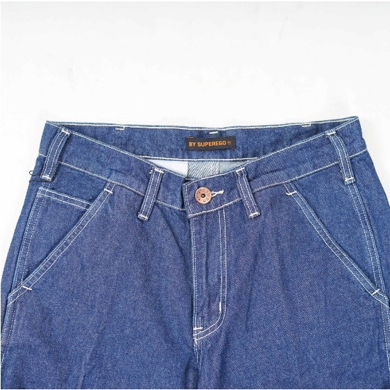 CELANA PANJANG DENIM CARGO SUPER EGO | SECARGOW NAVY