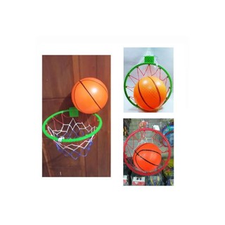 MAINAN ANAK RING BASKET BOLA BELUM DI POMPA