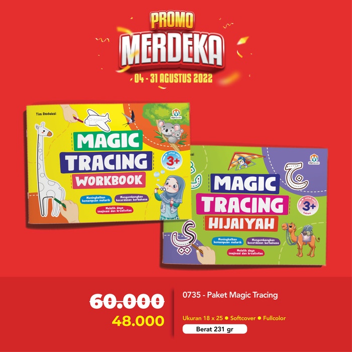 

Hot Sale!! Buku Anak: Paket Magic Tracing