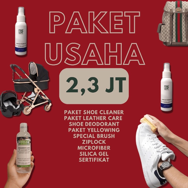 Paket Lengkap Usaha Cuci sepatu + Tools siap Buka laundry sepatu profesional
