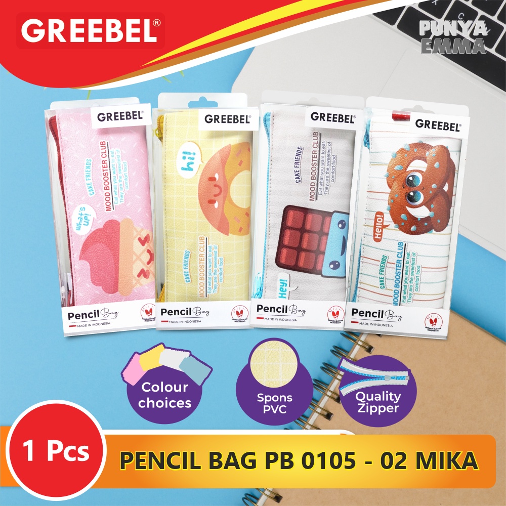 

GREEBEL PENCIL BAG / TEMPAT PENSIL 0105-02 MIKA