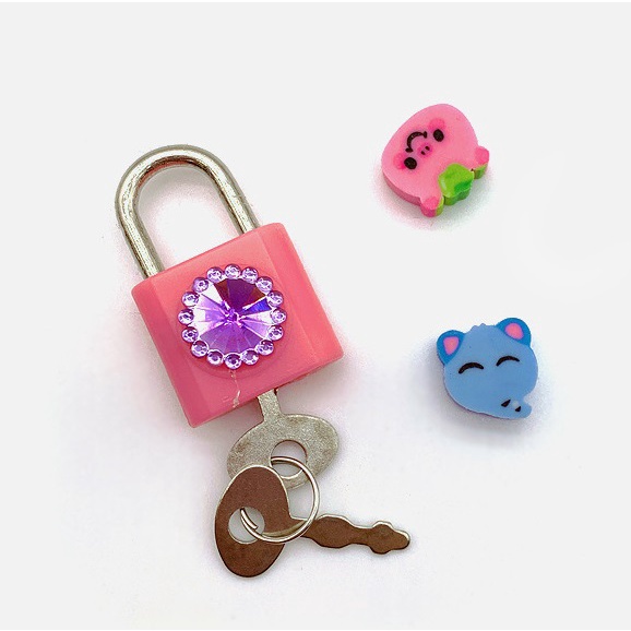 Gembok Mini Padlock Gembok Koper Travel Cute Gembok Tas 1122-79
