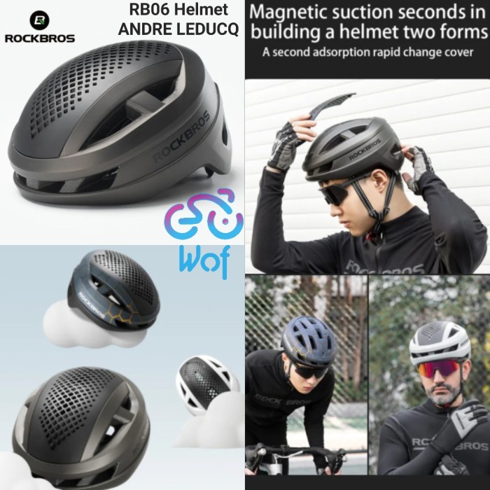 ROCKBROS RB06 ANDRE LEDUCQ Helm Sepeda Bicycle Helmet Bike Aerodynamic RB-06