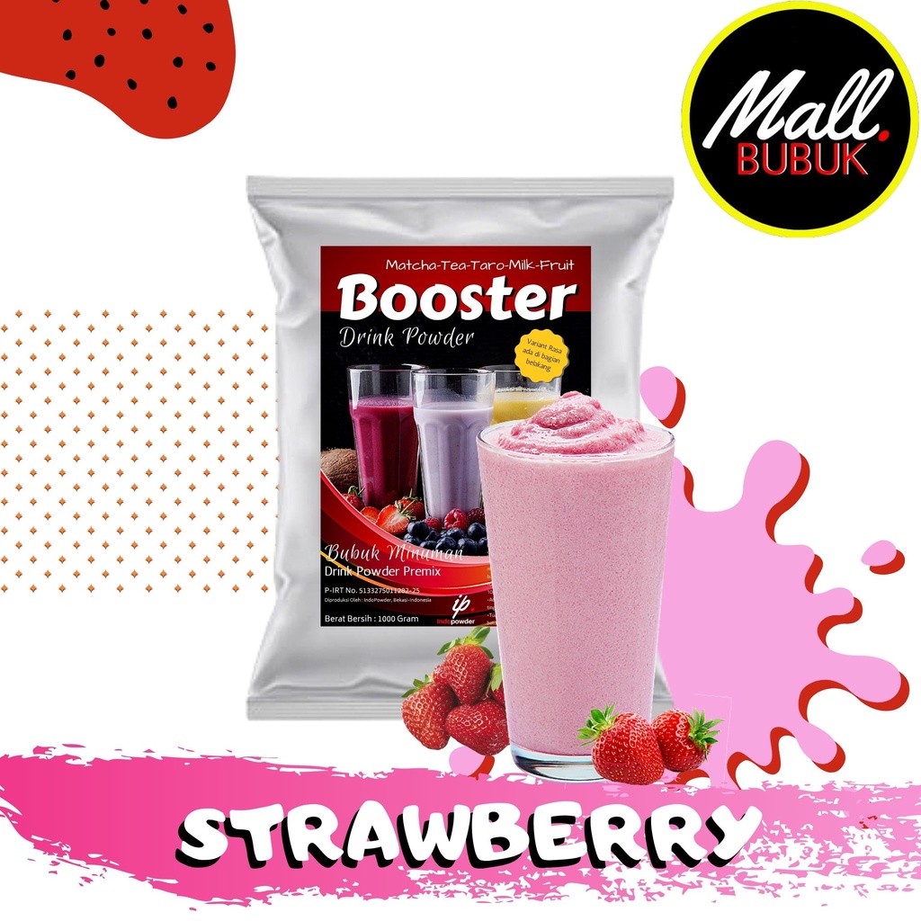 

Bubuk Minuman STRAWBERRY 1Kg l Bubuk STRAWBERRY 1Kg l STRAWBERRY Powder 1Kg