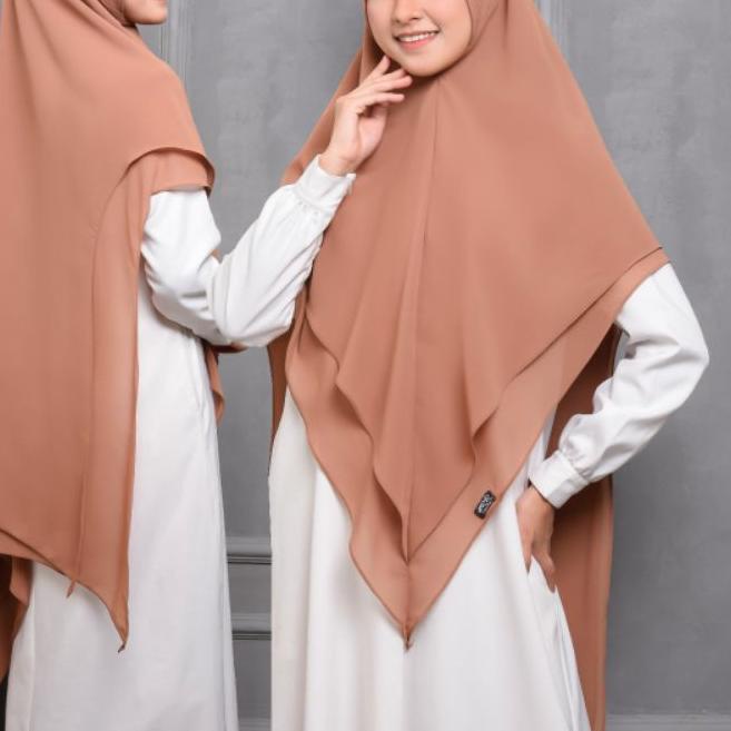 ♫ KHIMAR 2 LAYER SAHLA HIJAB CERUTI 2 LAYER JILABAB 2 LAYER CERUTI BABYDOLL PREMIUM ❉