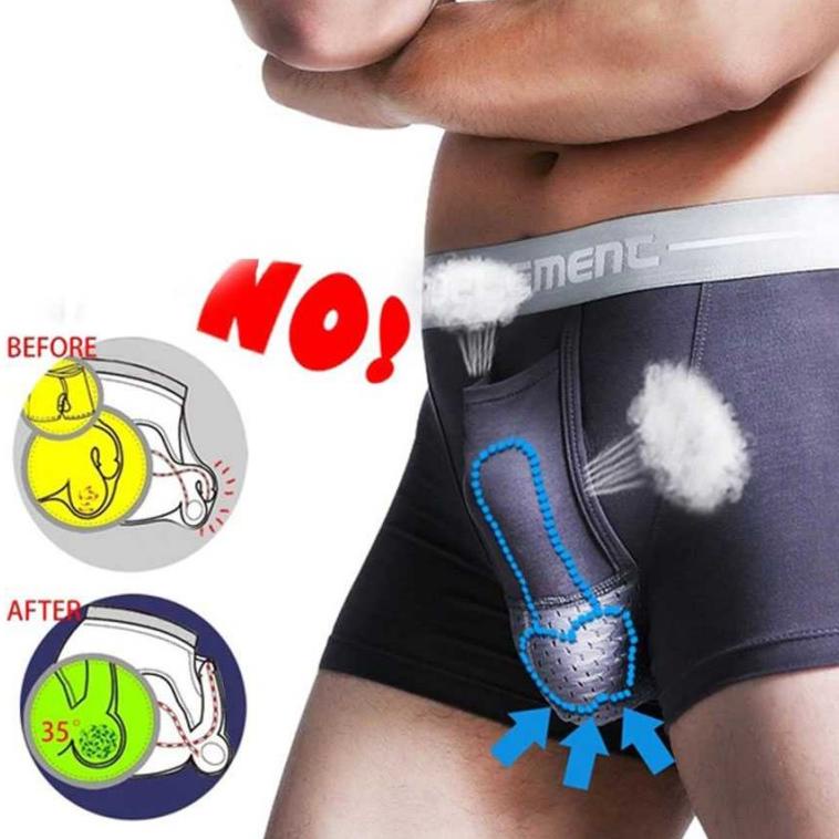 Chekout AOELEMENT Celana Dalam Boxer Pria Bullet Separation Male