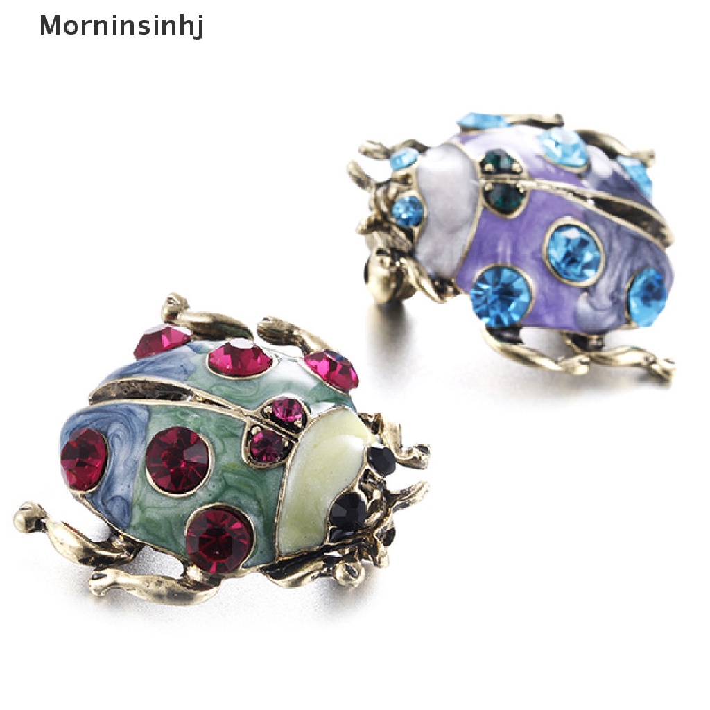 Mornin Ladybug Kristal Bros Pin Berlian Imitasi Bros Baju Pernikahan Dekorasi Perhiasan id