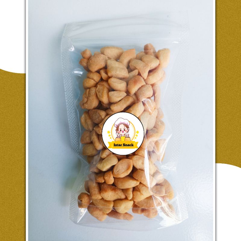 

Biji Ketapang / Kue Ketapang Manis Gurih Kemasan Pouch Murah - Intar Snack