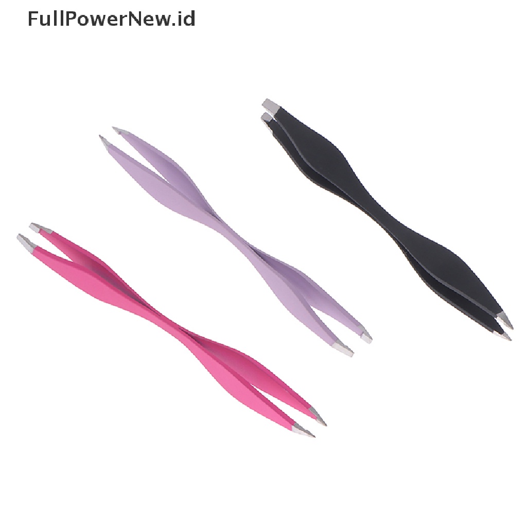 Power 1biji Penjepit Alis Double Ended Anti Statis Eyelash Extension ID