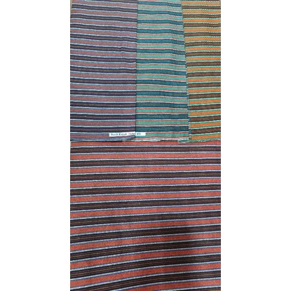 KAIN LURIK BAHAN KATUN (HARGA PER SETENGAH METER)