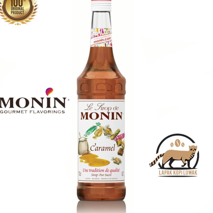 

♞ Caramel Syrup Merk Monin ✿