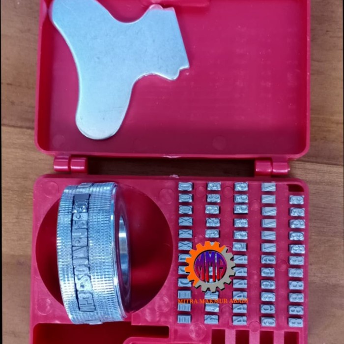 Debossing karakter set all continuous band sealer/Huruf embos