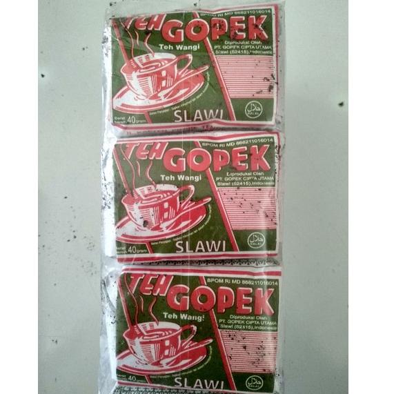 

C33 Teh Gopek Slawi /Teh Tubruk Gopek 10 x 40gr MURAH!! RESTOCK ฿