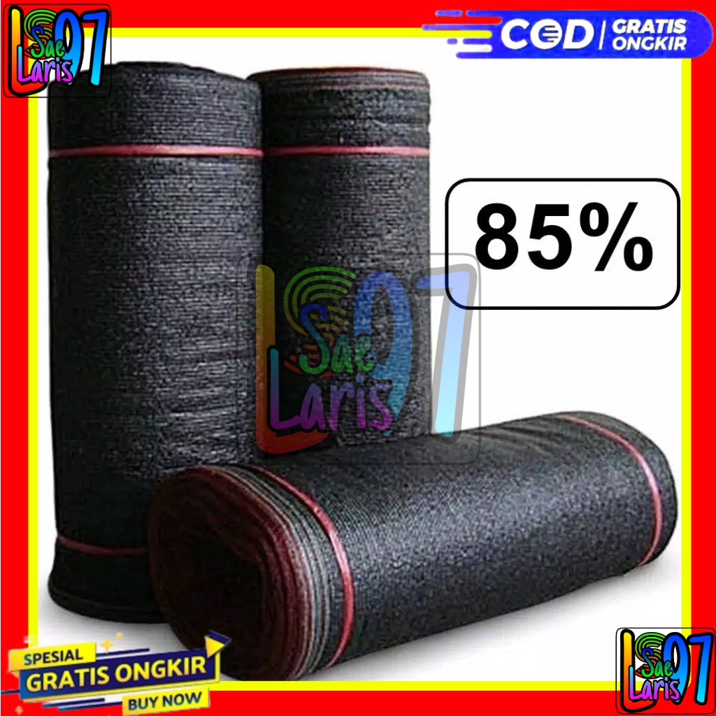 Jaring Paranet Lebar 3 Meter 85%