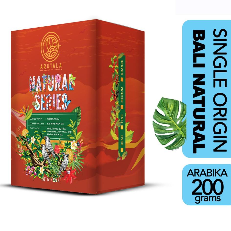 

✵ ARUTALA Natural Series - Arabika Bali 200 gram ➨