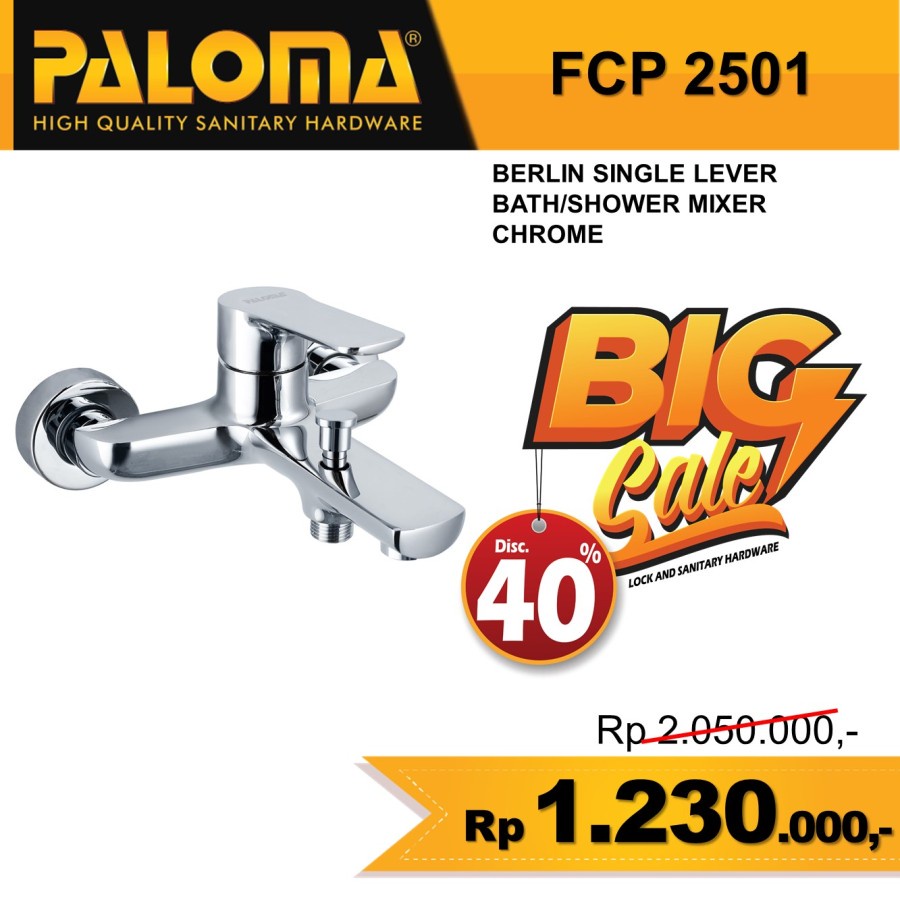 FCP 2501 KRAN PANAS DINGIN PALOMA/MIXER/KRAN AIR