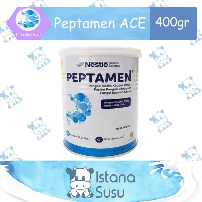 

Peptamen ACE Vanilla Susu Bubuk Dewasa Kaleng 400gr