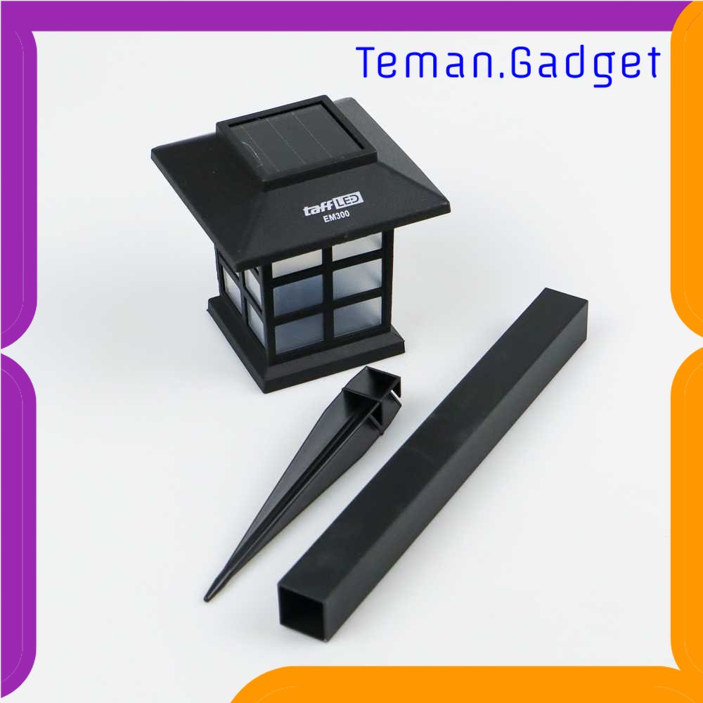 TG-LMP TaffLED Lampu Taman Hias Tancap Sensor Cahaya Solar Power Waterproof - EM300