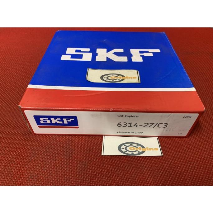 Deep groove ball bearing 6314-2Z-C3 SKF ORIGINAL 6314ZZ 6314 ZZ C3