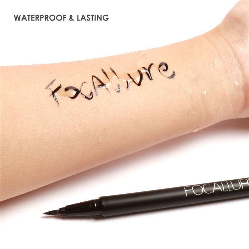 Focallure Eyeliner Pensil Warna Hitam Waterproof dan Tahan Lama FA13 [Emperor]