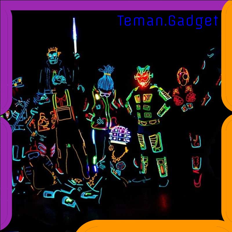 TG-LMP KEY-WIN Lampu Hias Neon Flex Light USB Plug 3 Meter - M05