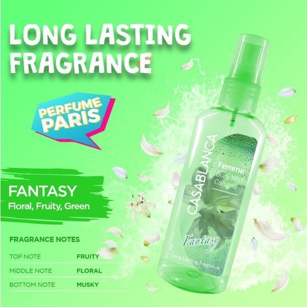 Casablanca Body Mist Cologne Wanita 100 ml