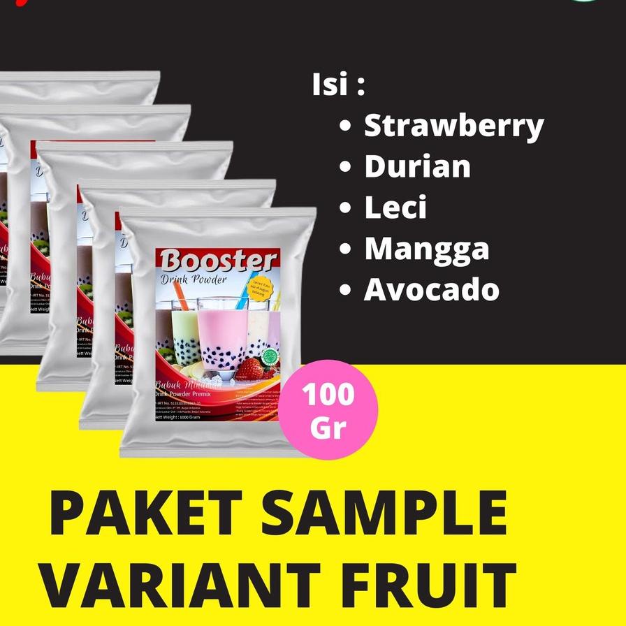 

☄ PAKET SAMPLE Best 5 Varian FRUIT (BUAH) Harga adalah 1 Paket berisi 5 Variant ♡