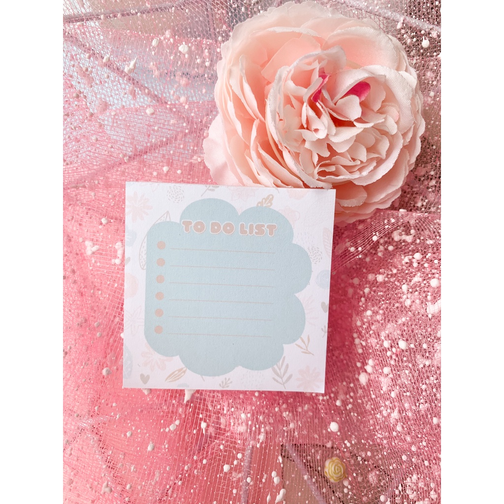 【GOGOMART】Kertas Memo Memopad Memo Notepad / Memo Catatan Bukan Sticky Notes Tempel - MM023 MM024