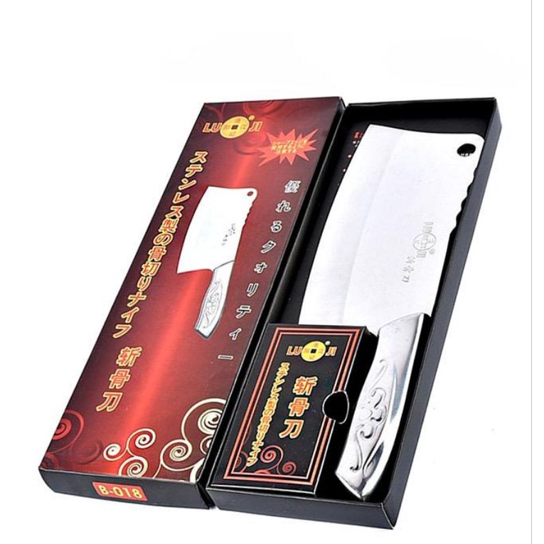 PISAU DAGING STAINLESS / PISAU GOLOK TULANG / PISAU DAPUR /  PISAU BUAH DAN SAYUR